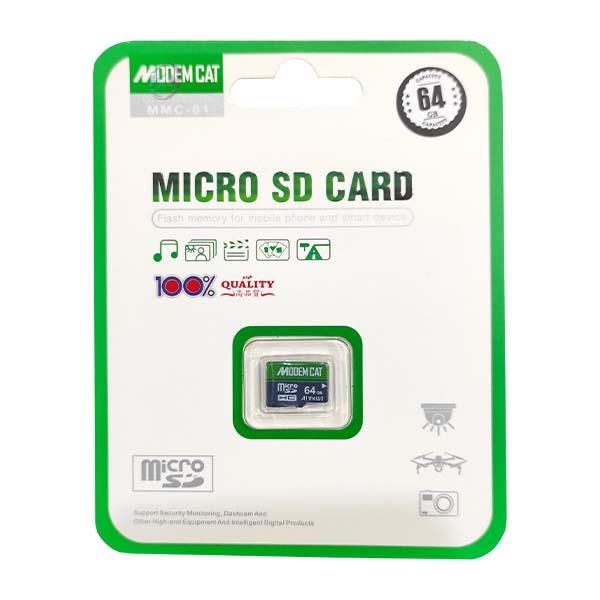 مموری میکرو 64GB مودم کت مدل MMC-01